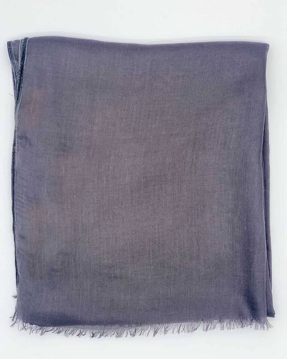 Ordi.to Accessori CAMILLA GRIGIO - Sciarpa Tinta Unita Modal E Cashmere