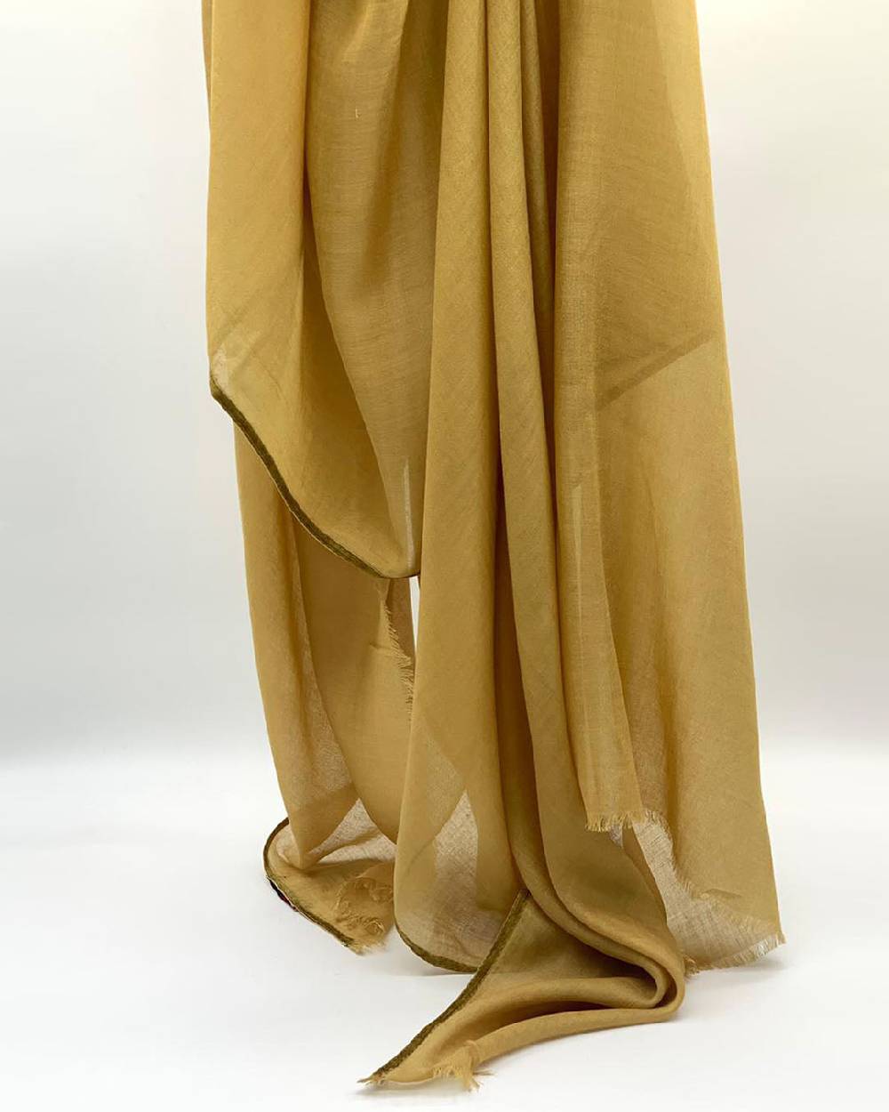 Ordi.to Accessori CAMILLA OLIO - Sciarpa Tinta Unita Modal E Cashmere