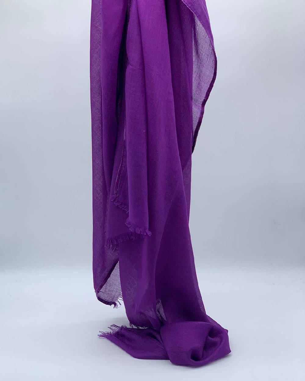 Ordi.to Accessori CAMILLA VIOLA - Sciarpa Tinta Unita Modal E Cashmere