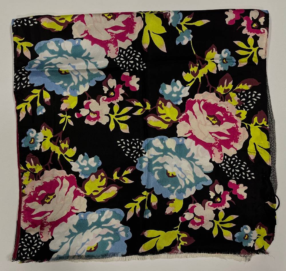 Ordi.to Accessori CANOVA FUCHSIA - Sciarpa in Seta e Lana