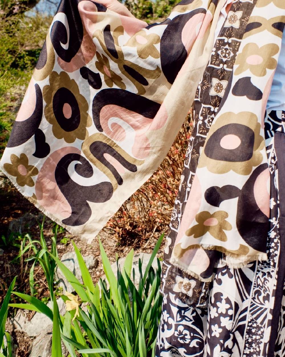 Ordi.to Accessori CHANTILLY ROSA - META'SETA META'COTONE