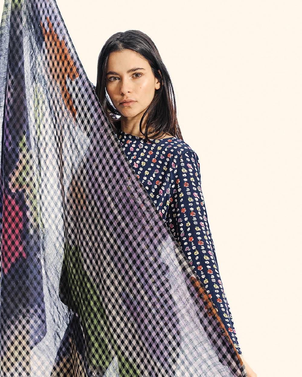 Ordi.to Accessori CRACOVIA MULTICOLOR - Sciarpa Unisex in lana