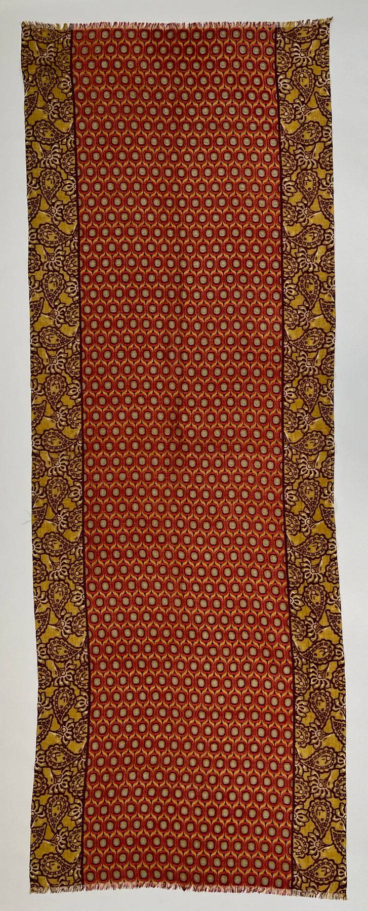 Ordi.to Accessori DALI' ARANCIO - Sciarpa Unisex In Lana