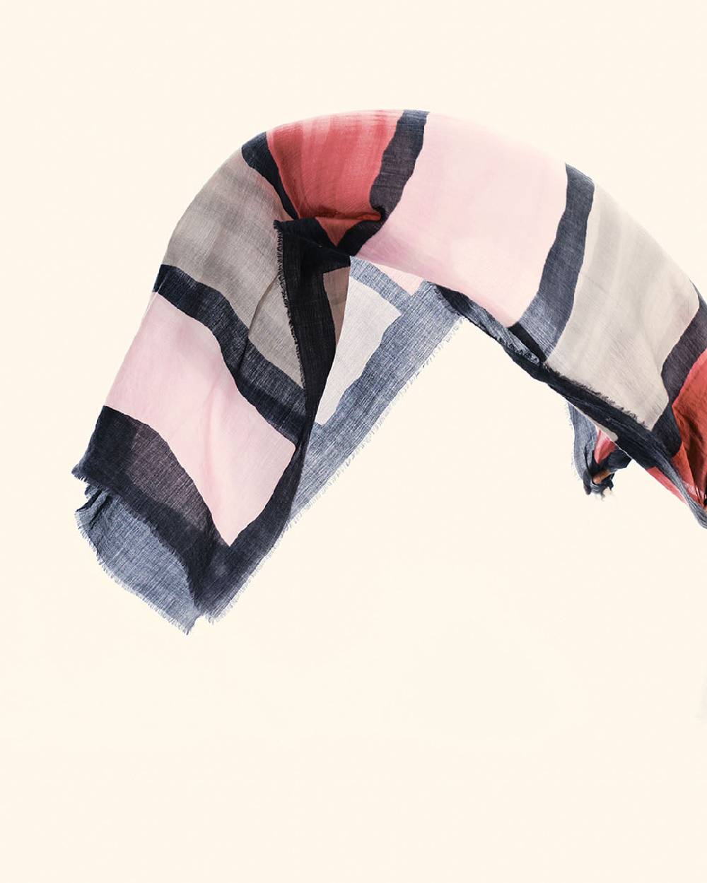 Ordi.to Accessori DUBLINO ROSA - Sciarpa Unisex In Lana