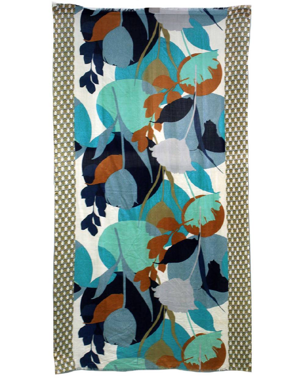 Ordi.to Accessori MADRID BLU - Sciarpa Unisex In Lana