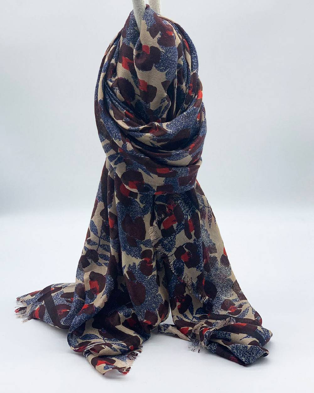 Ordi.to Accessori MILANO BEIGE - Sciarpa in modal e lana