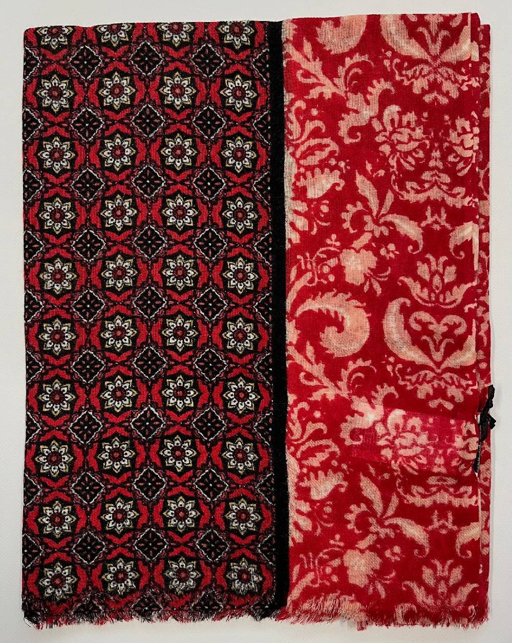 Ordi.to Accessori MIRO' ROSSO - Sciarpa Unisex In Lana