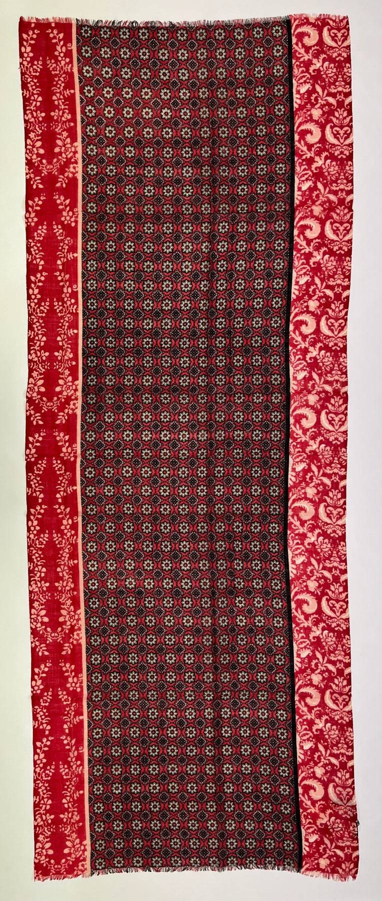 Ordi.to Accessori MIRO' ROSSO - Sciarpa Unisex In Lana