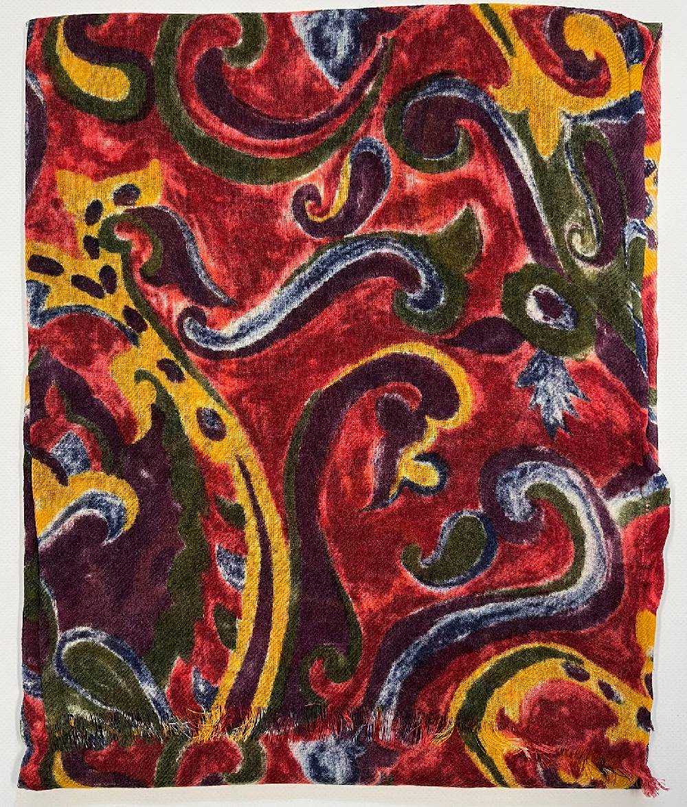 Ordi.to Accessori MODIGLIANI ROSSO - Sciarpa Unisex in lana