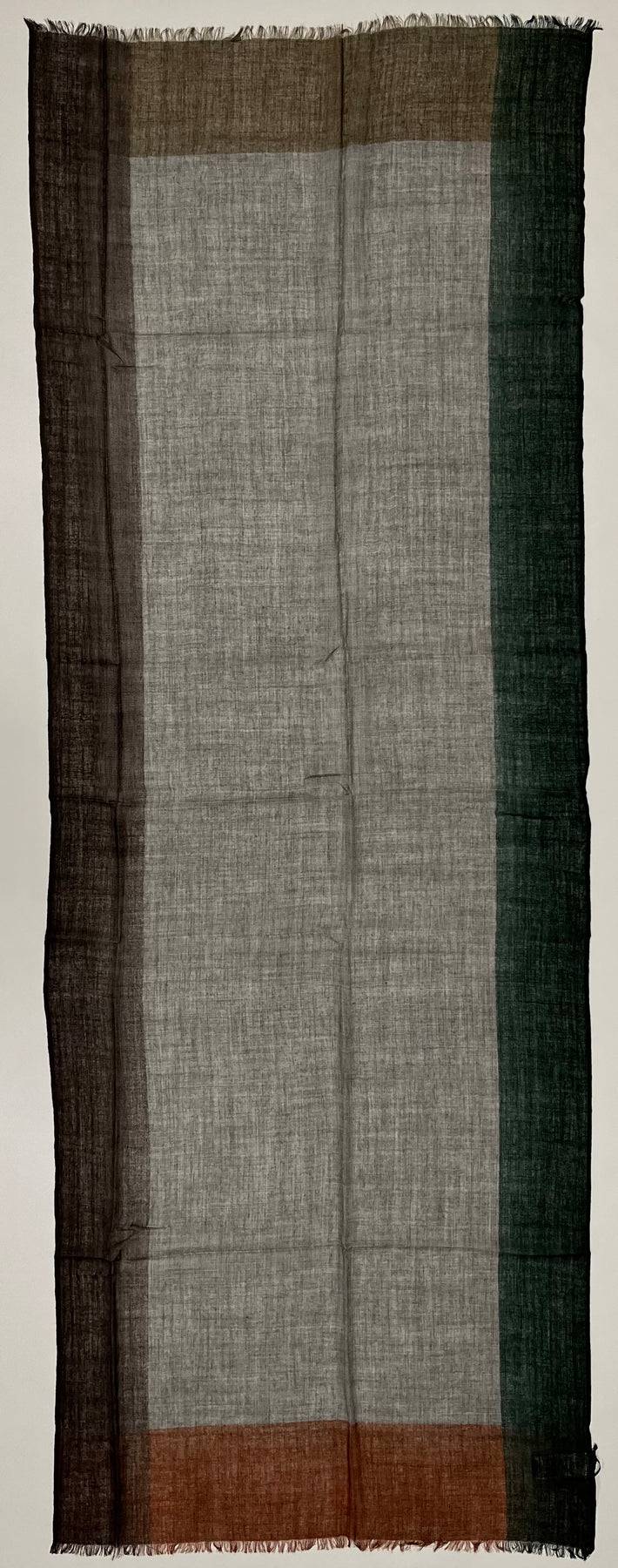 Ordi.to Accessori MONET MARRONE - Sciarpa Unisex In Lana