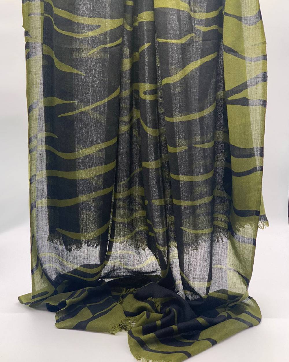 Ordi.to Accessori NICOSIA OLIO - Sciarpa Unisex In Lana