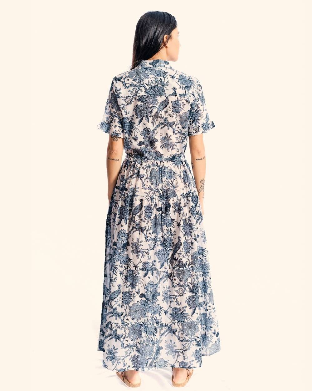 Ordi.to Accessori ABITO MIA - STAMPA GIGLIO BLU