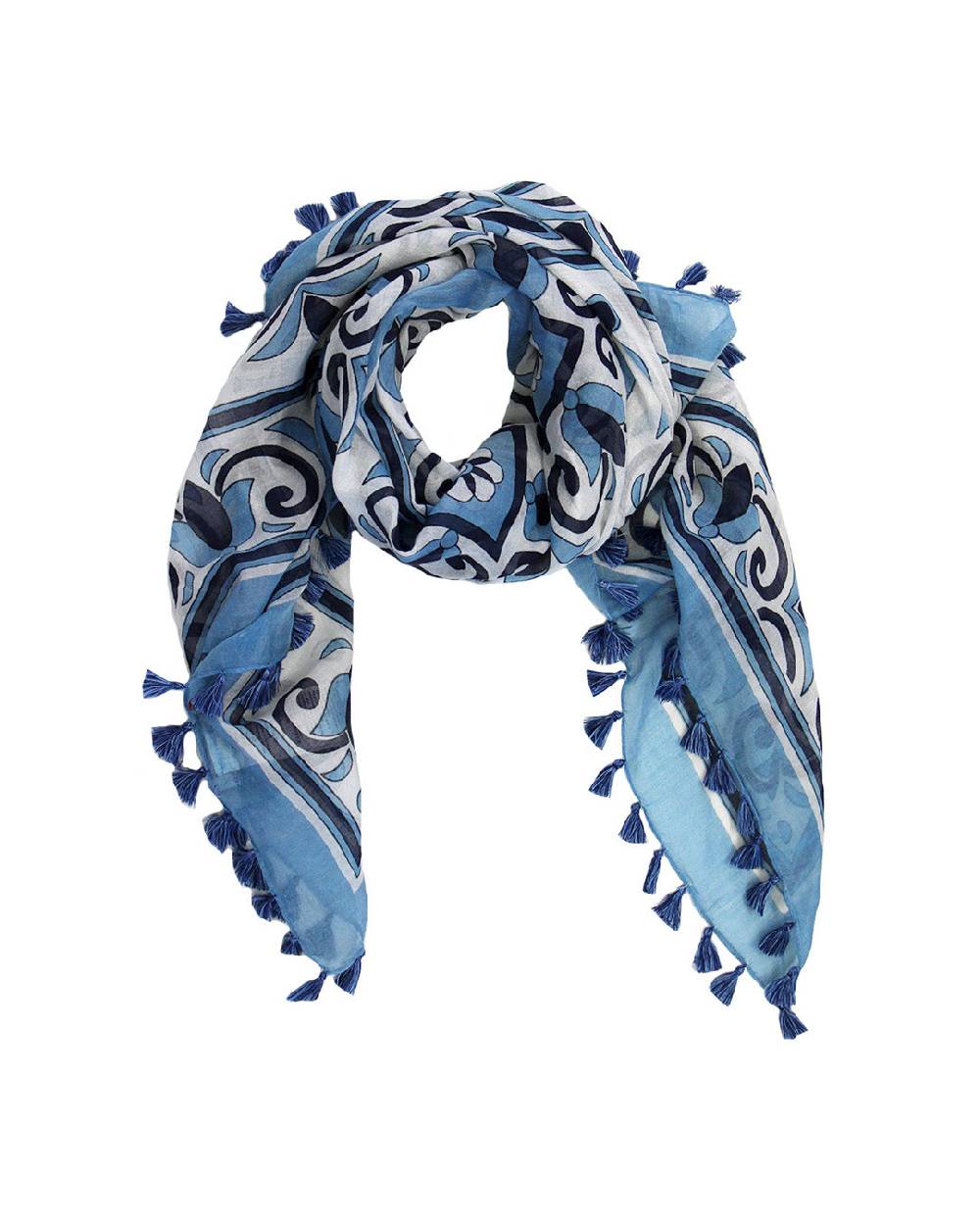 Ordi.to Accessori BANDANA GRECIA- SETA COTONE