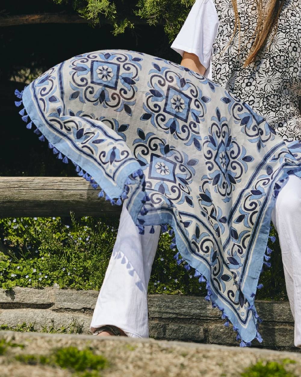 Ordi.to Accessori BANDANA GRECIA- SETA COTONE