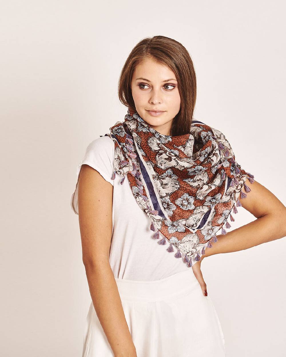 Ordi.to Accessori BANDANA HAWAII - SETA COTONE