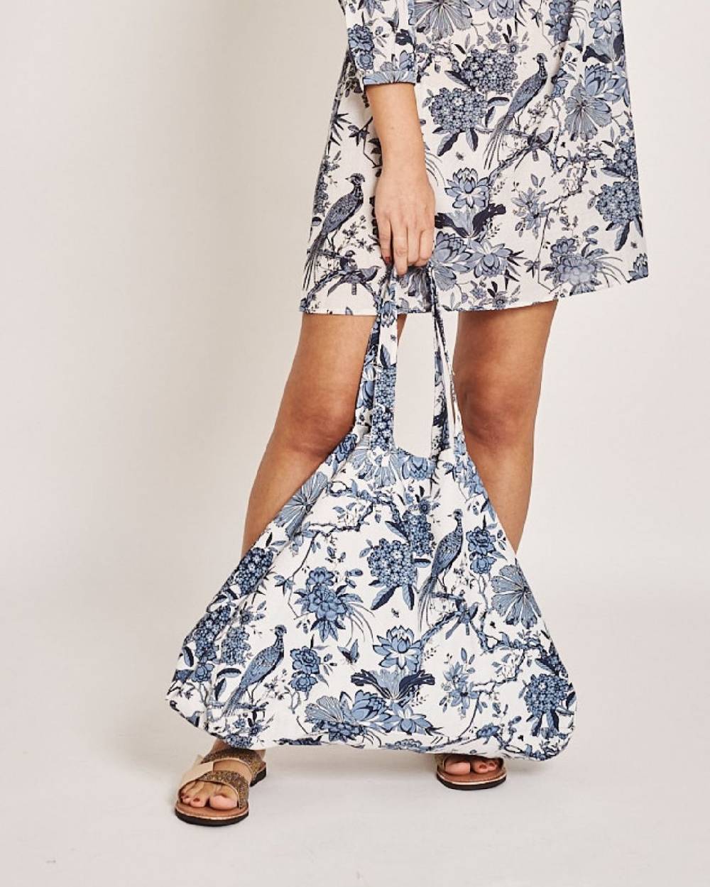 Ordi.to Accessori BORSA ORDI.SEA - STAMPA GIGLIO BLU