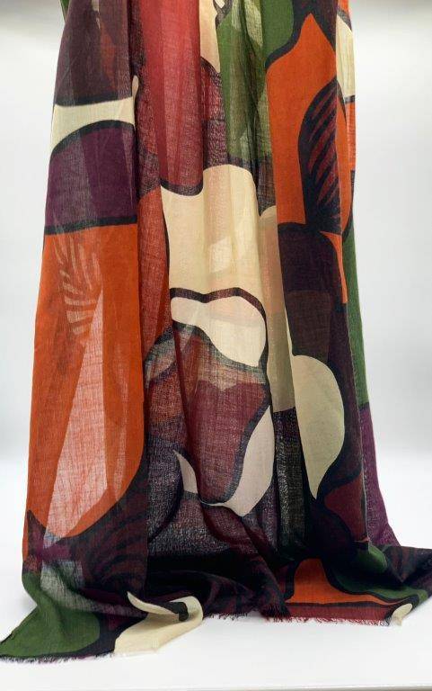 Ordi.to Accessori CHAGALL COTTO - Sciarpa In Lana