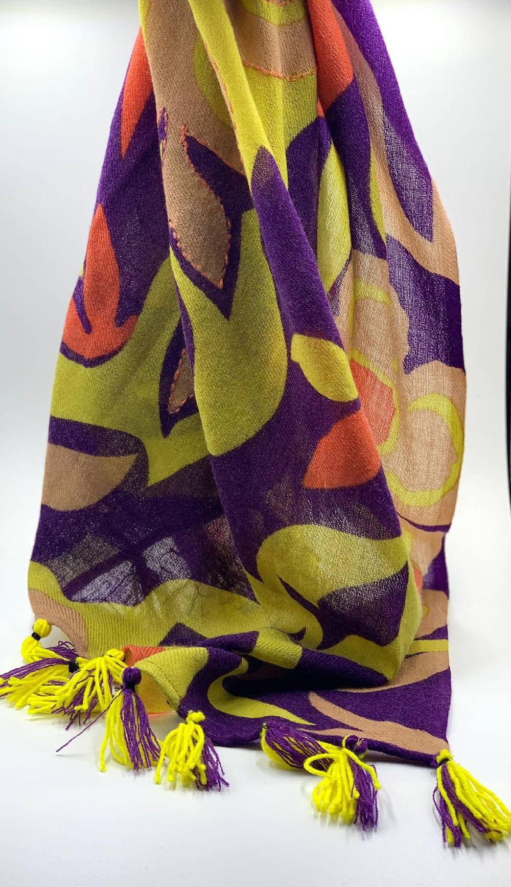 Ordi.to Accessori DEGAS VIOLA- Sciarpa In Lana