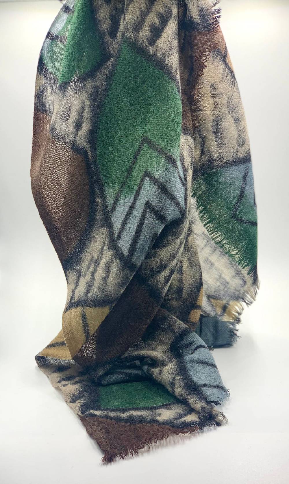 Ordi.to Accessori HARING VERDE - Sciarpa In Lana