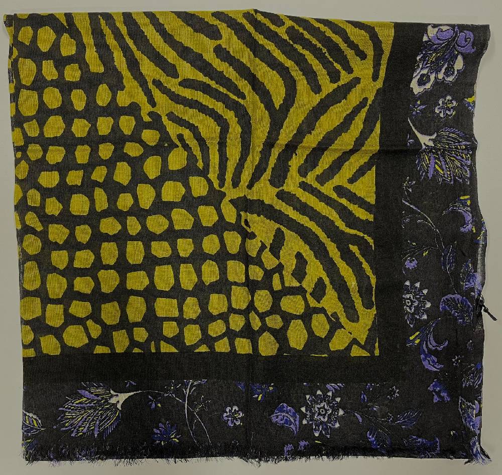 Ordi.to Accessori LEONARDO LIME - Sciarpa In Lana