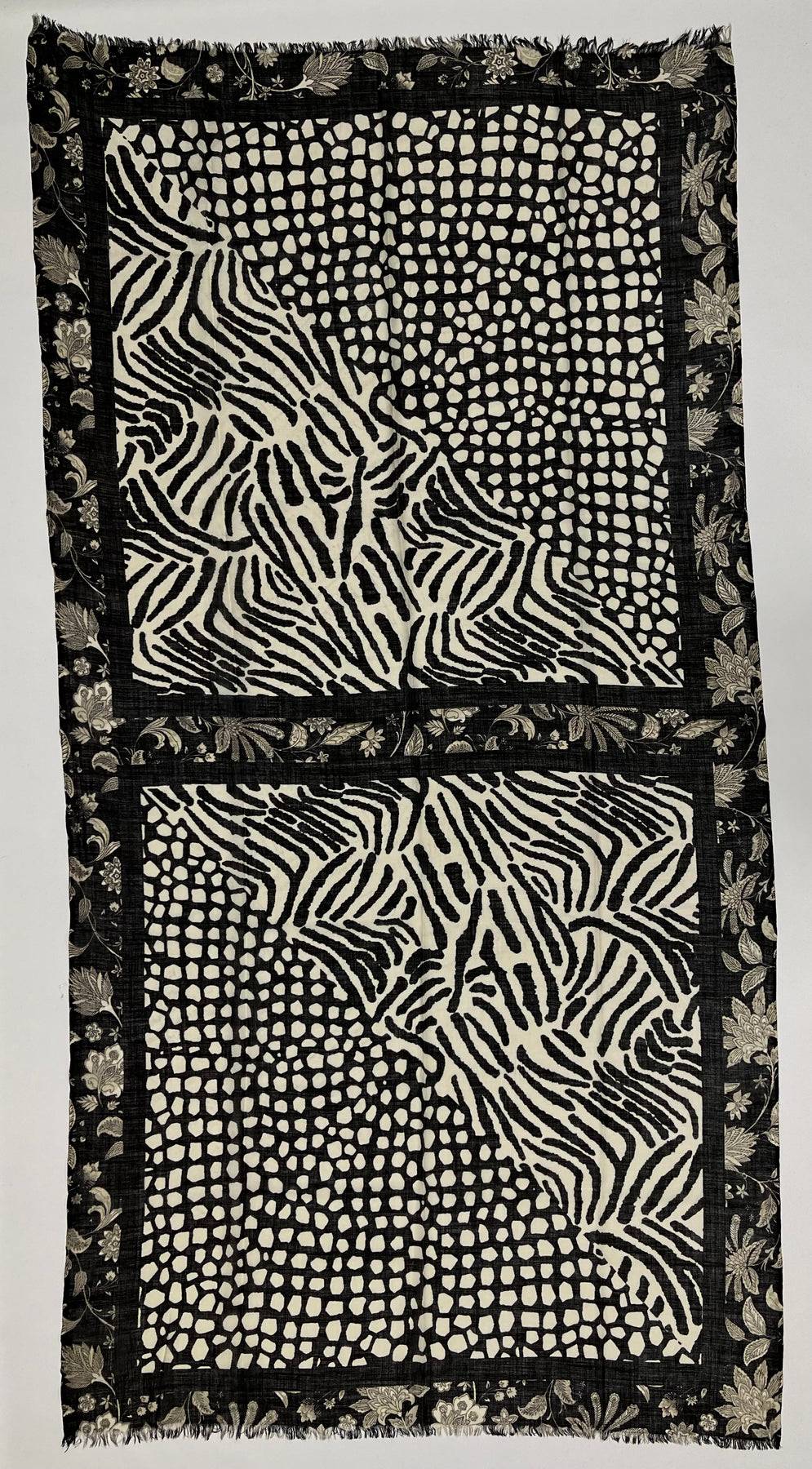 Ordi.to Accessori LEONARDO NERA - Sciarpa In Lana