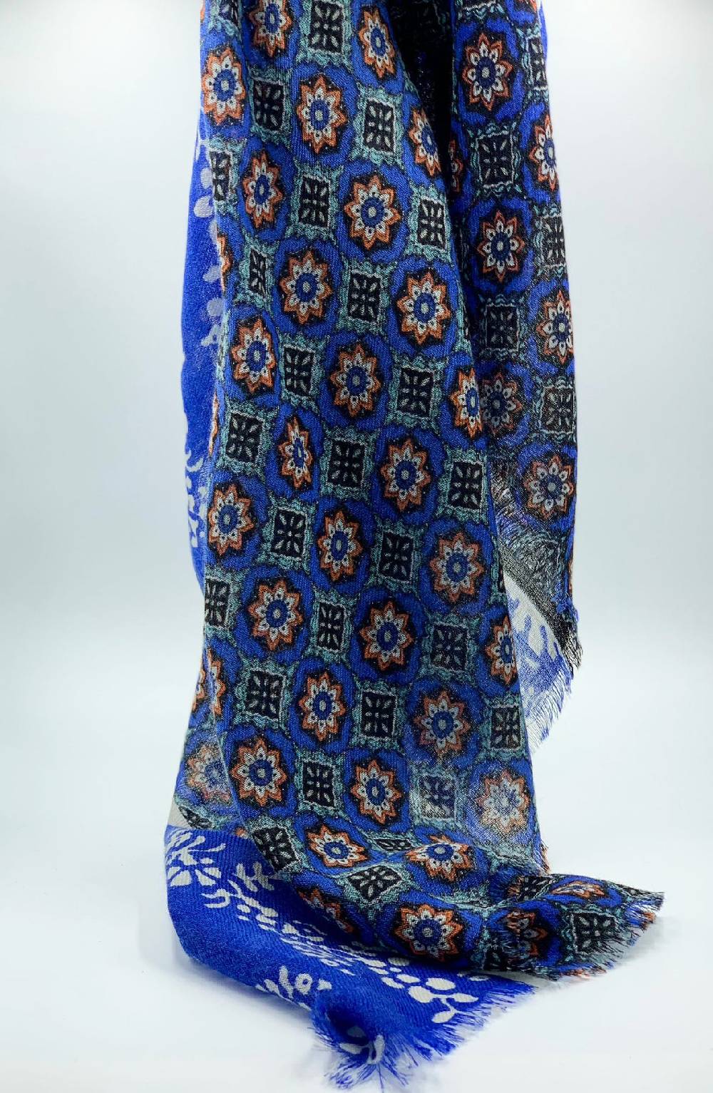 Ordi.to Accessori MIRO' BLU - Sciarpa Unisex in lana