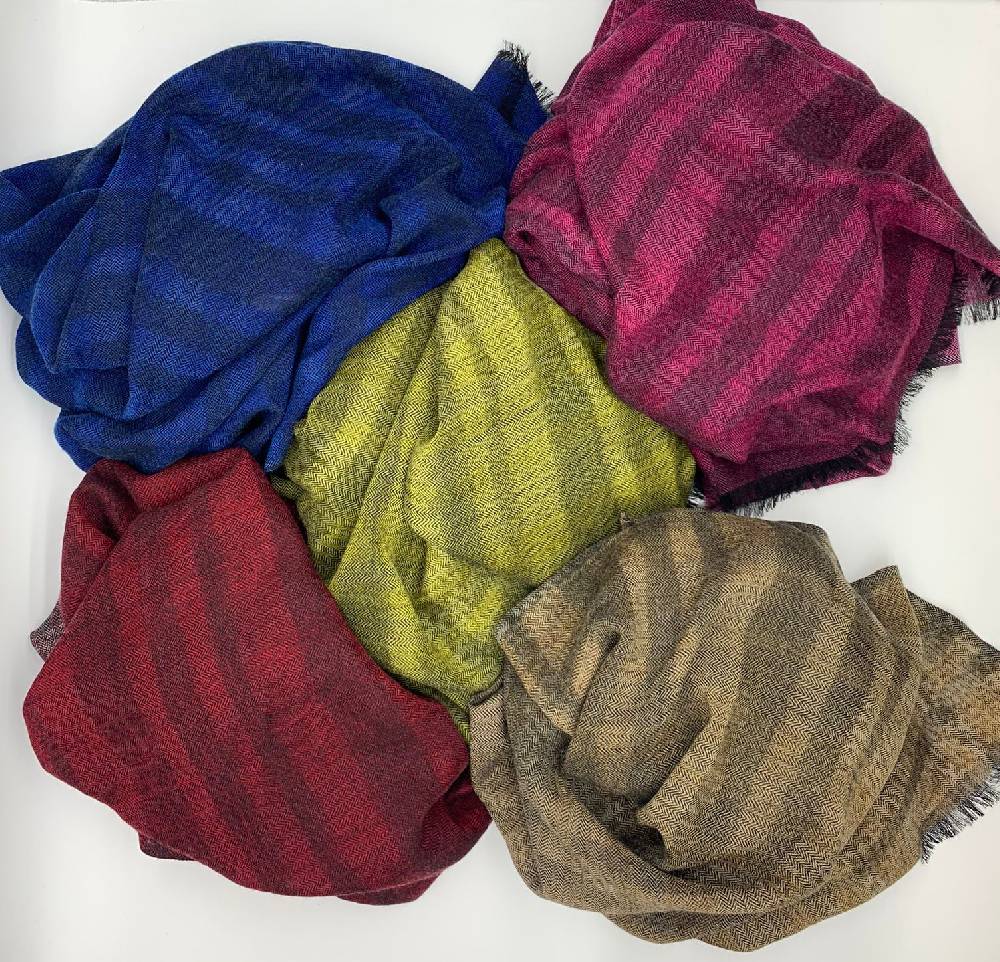 Ordi.to Accessori PICASSO FUCHSIA - Sciarpa In Lana