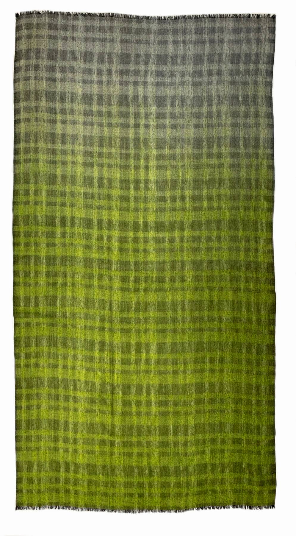 Ordi.to Accessori PICASSO LIME - Sciarpa in lana