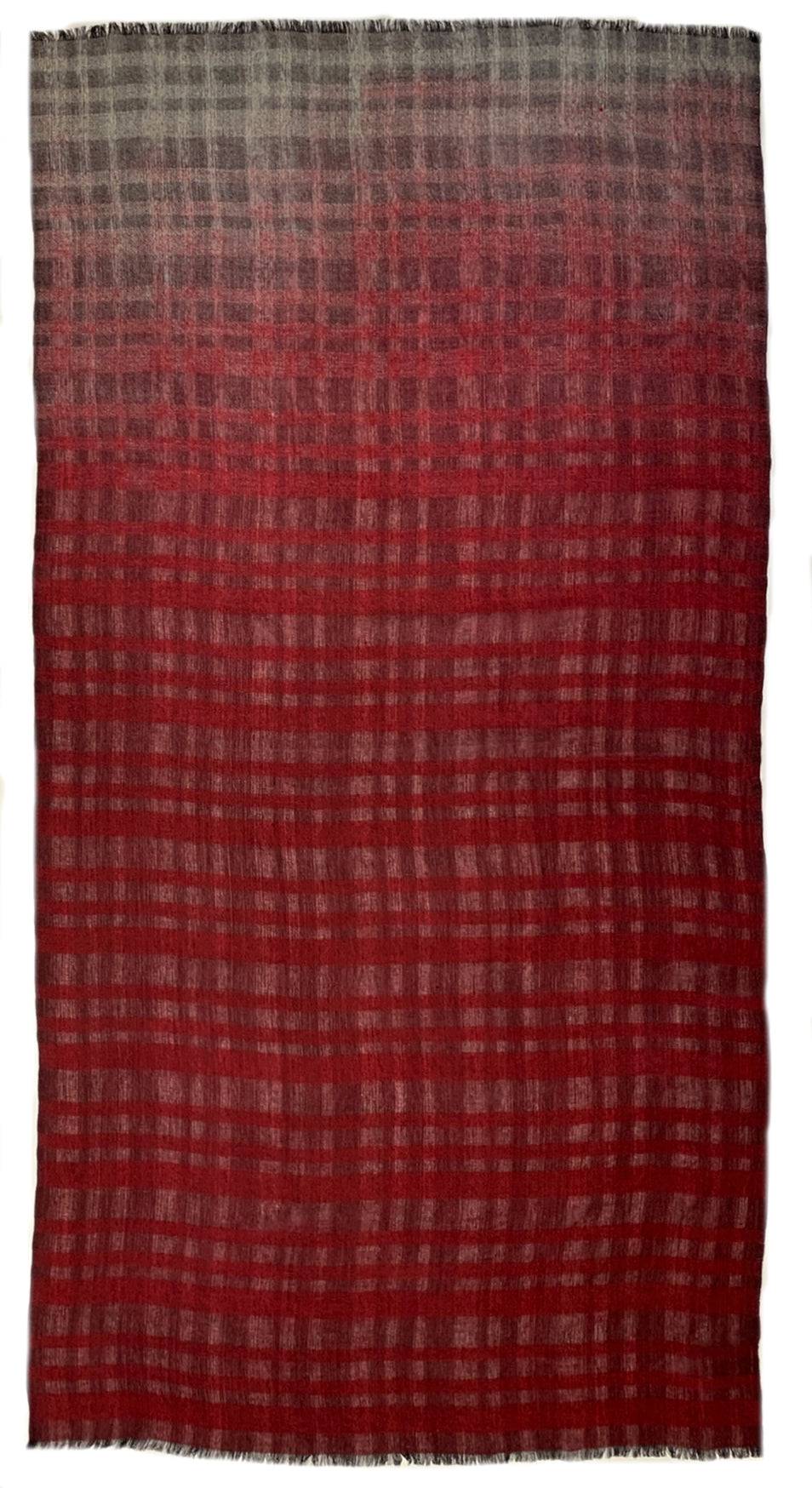 Ordi.to Accessori PICASSO ROSSO - Sciarpa in lana