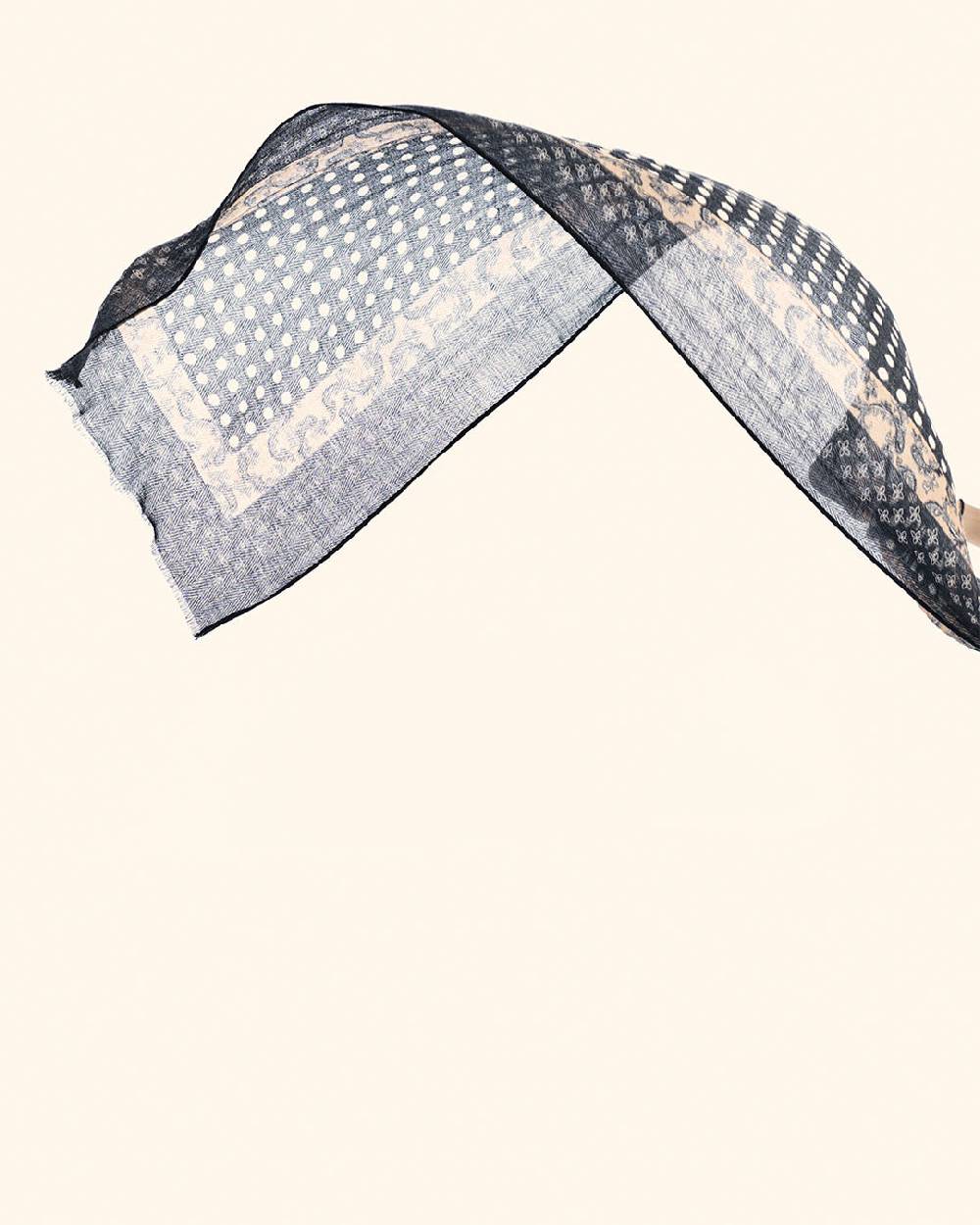 Ordi.to Accessori RIGA NERA - Sciarpa Unisex In Lana