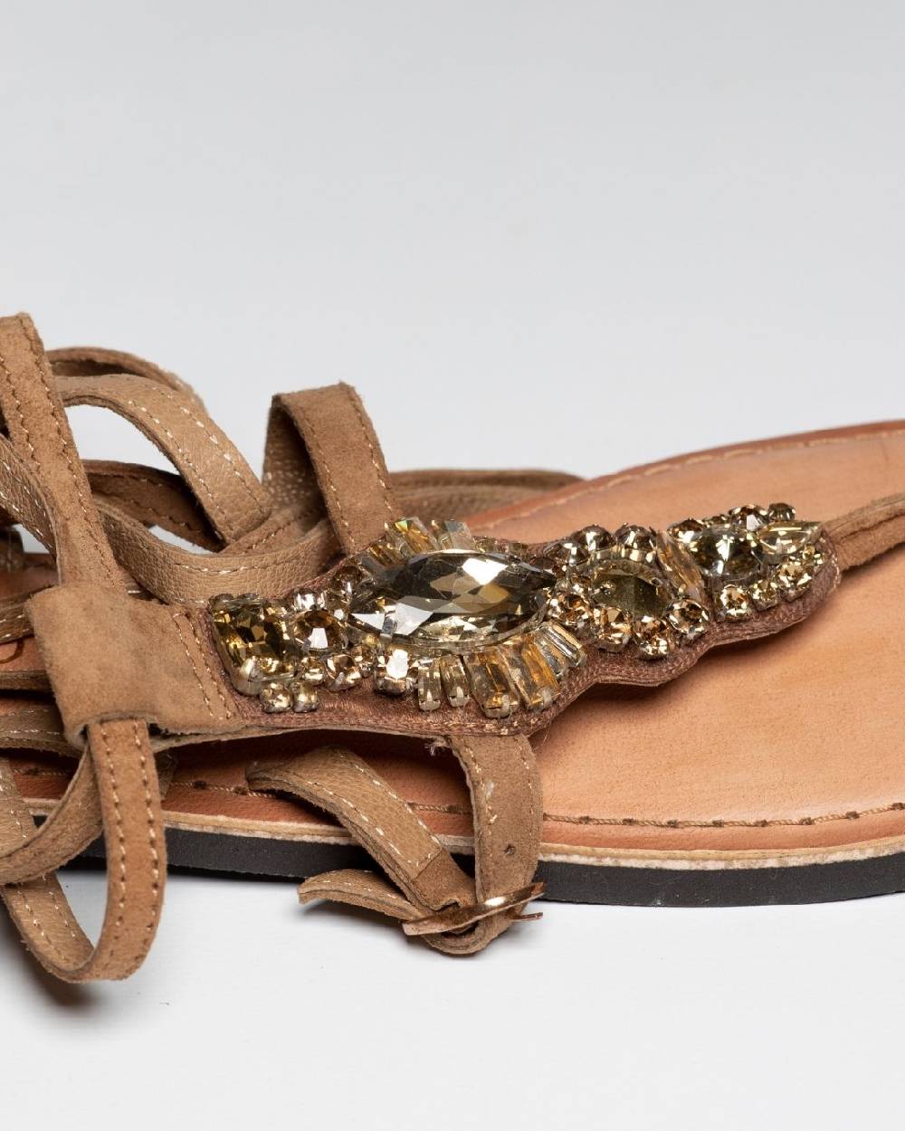 Ordi.to Accessori RODI - Infradito Camoscio Gioiello