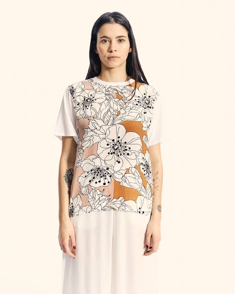 Ordi.to Accessori SUE DALIA -T-SHIRT STAMPATA