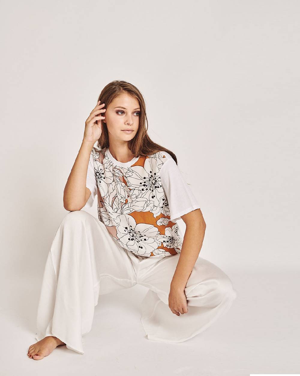 Ordi.to Accessori SUE DALIA -T-SHIRT STAMPATA