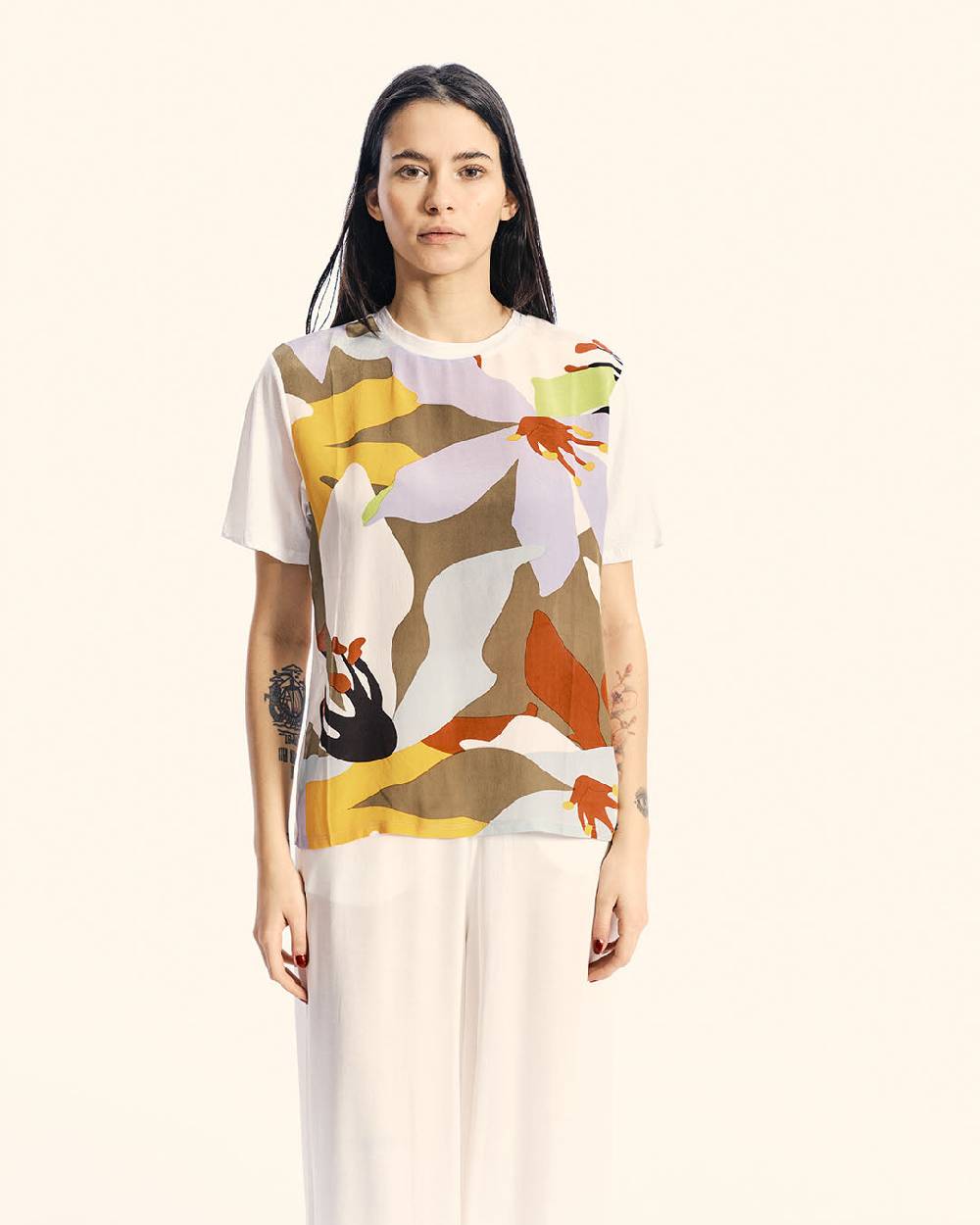 Ordi.to Accessori SUE FIORDALISO -T-SHIRT STAMPATA