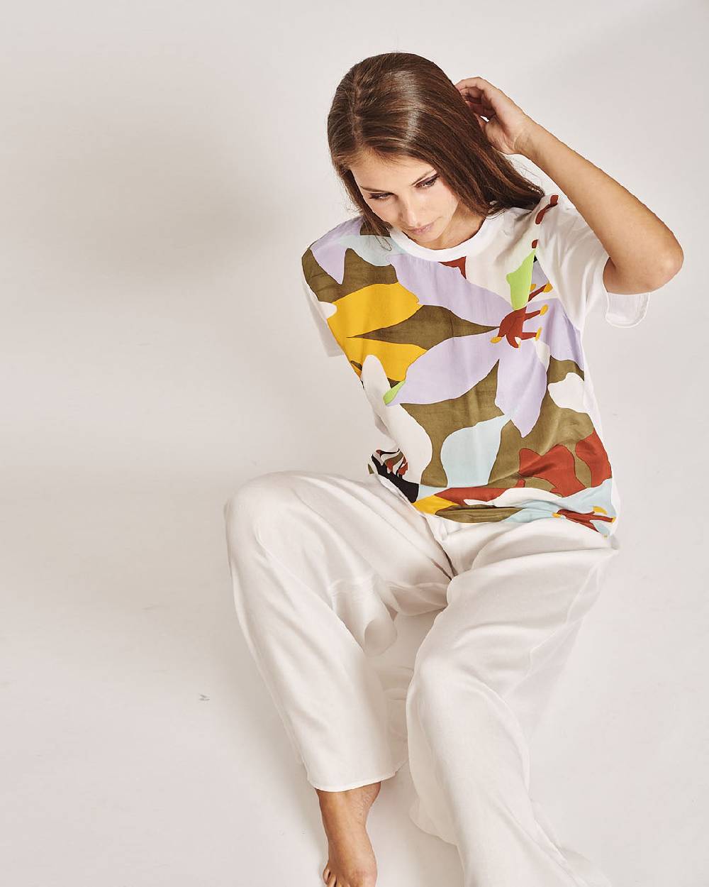 Ordi.to Accessori SUE FIORDALISO -T-SHIRT STAMPATA