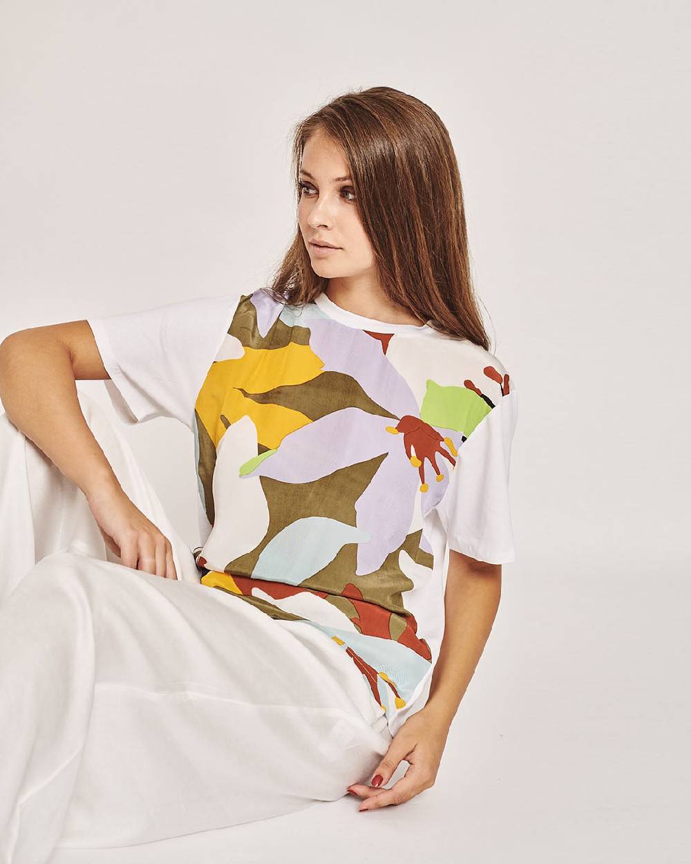 Ordi.to Accessori SUE FIORDALISO -T-SHIRT STAMPATA