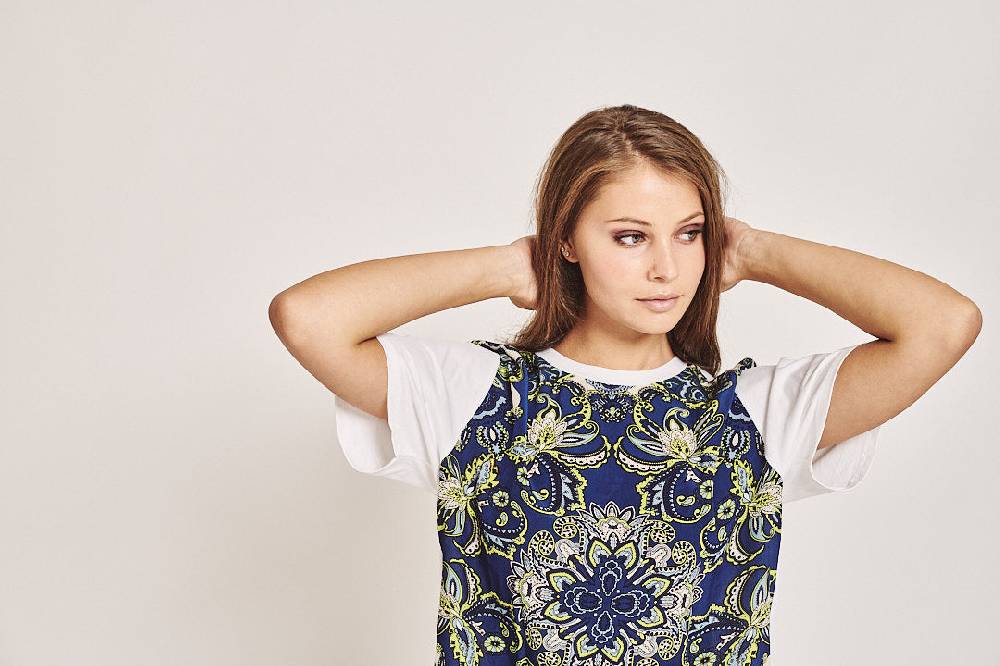 Ordi.to Accessori SUE PAISLEY -T-SHIRT STAMPATA