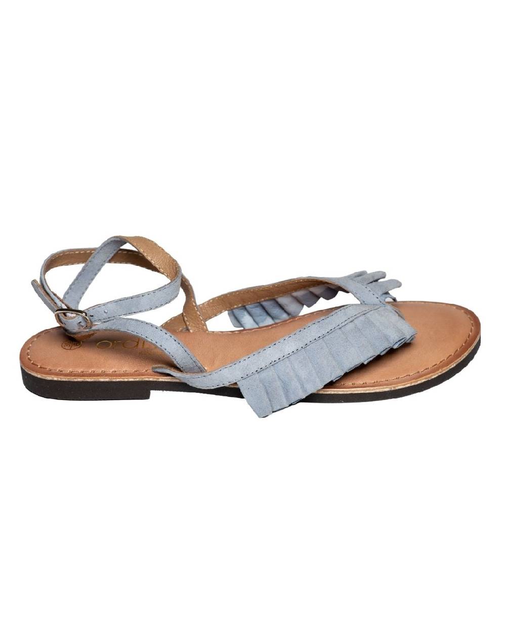 Ordi.to Accessori TENERIFE- Infradito Pelle Plisse'