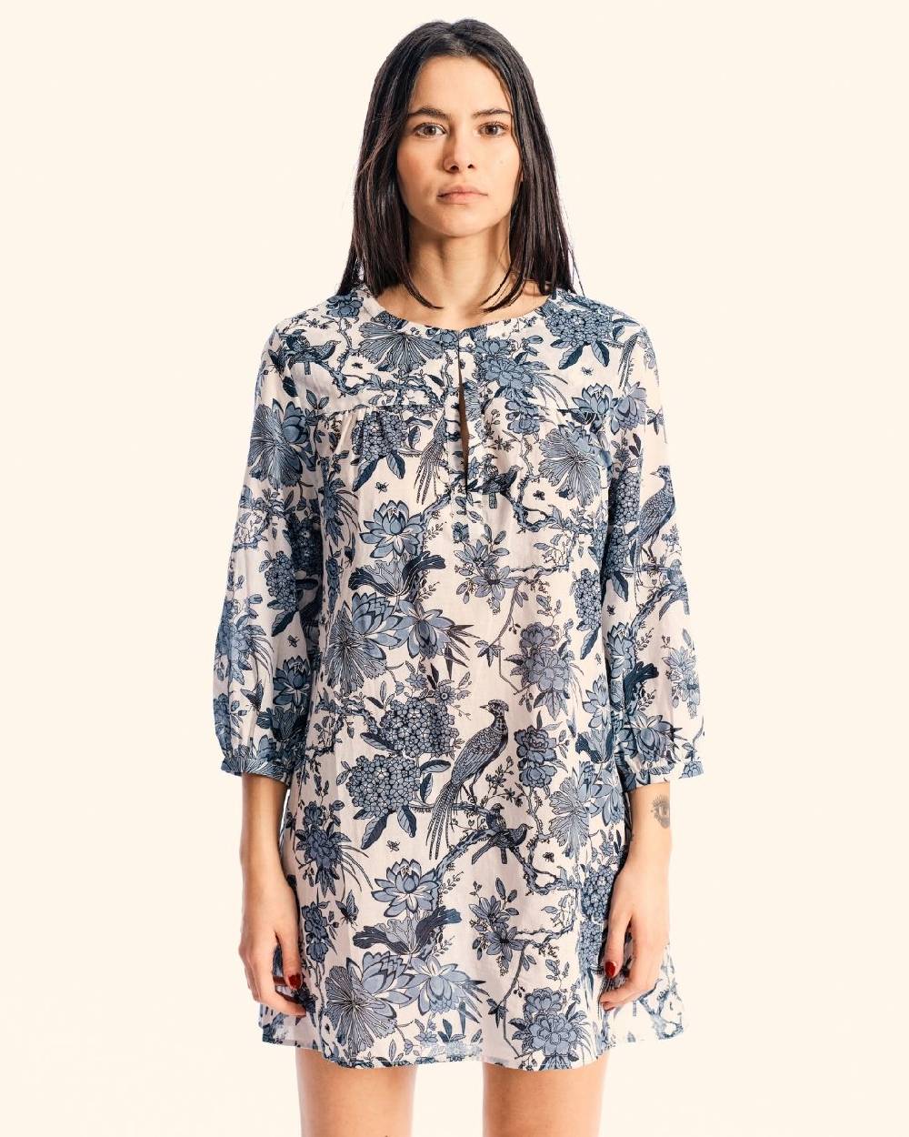 Ordi.to Accessori TUNICA CORA - STAMPA GIGLIO