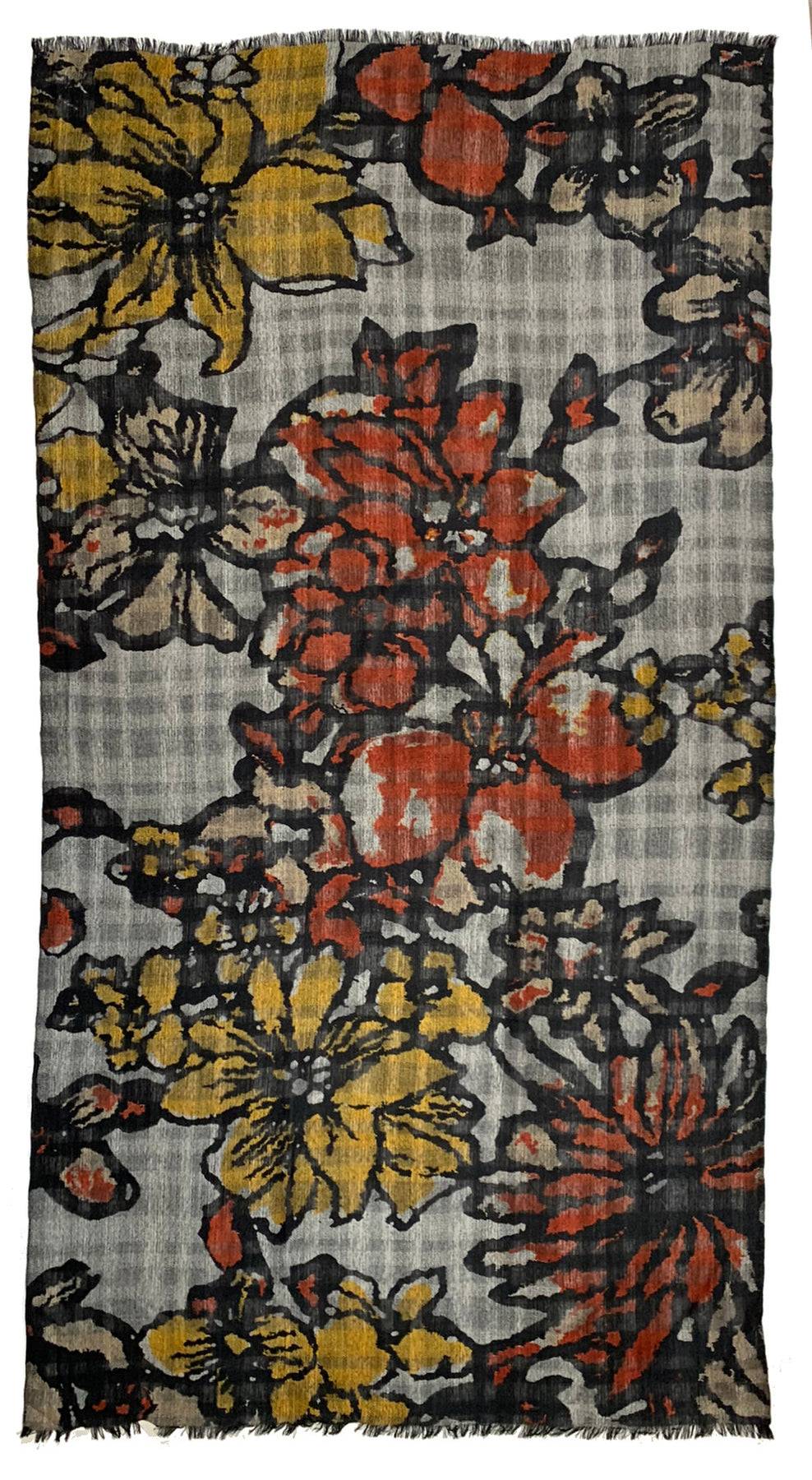 Ordi.to Accessori WARHOL BORDEAUX - Sciarpa in lana