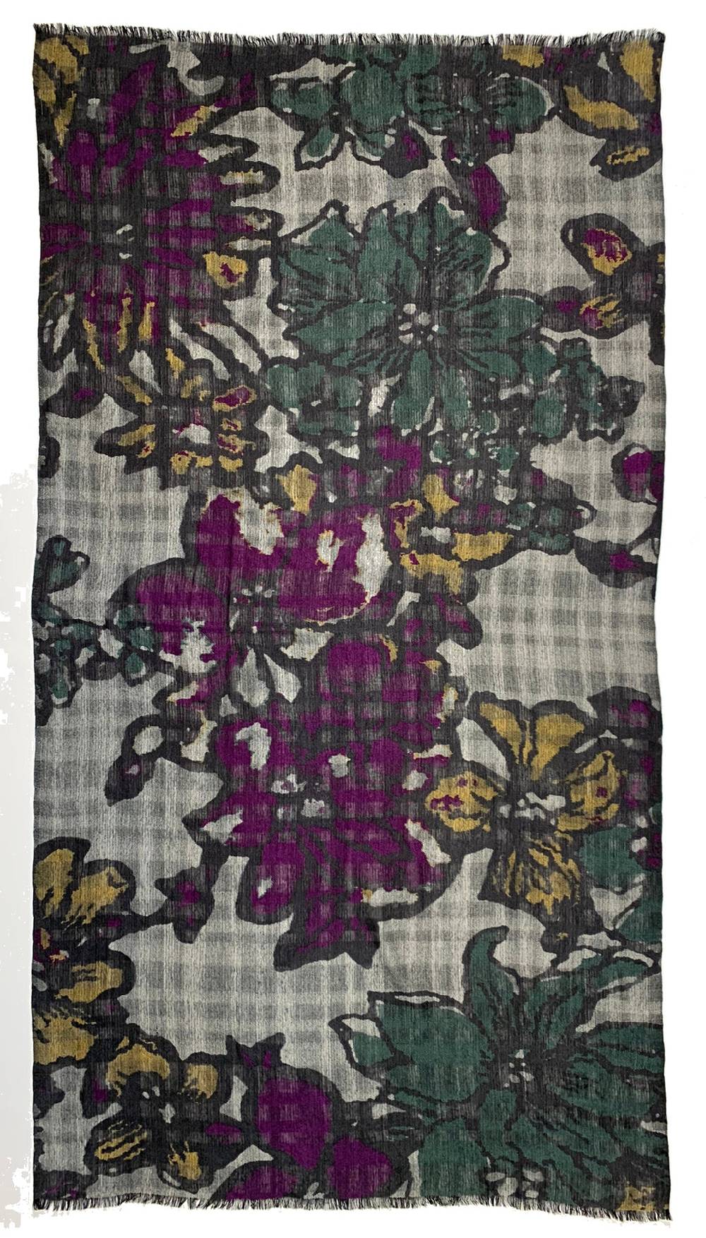 Ordi.to Accessori WARHOL VIOLA - Sciarpa in lana