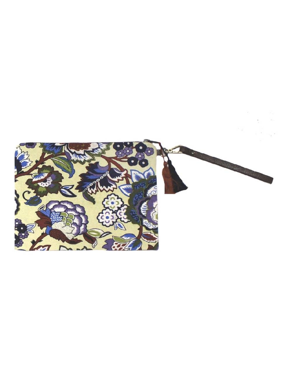 Ordi.to Accessori POCHETTE ORDI.NA - STAMPA CAMELIA SABBIA