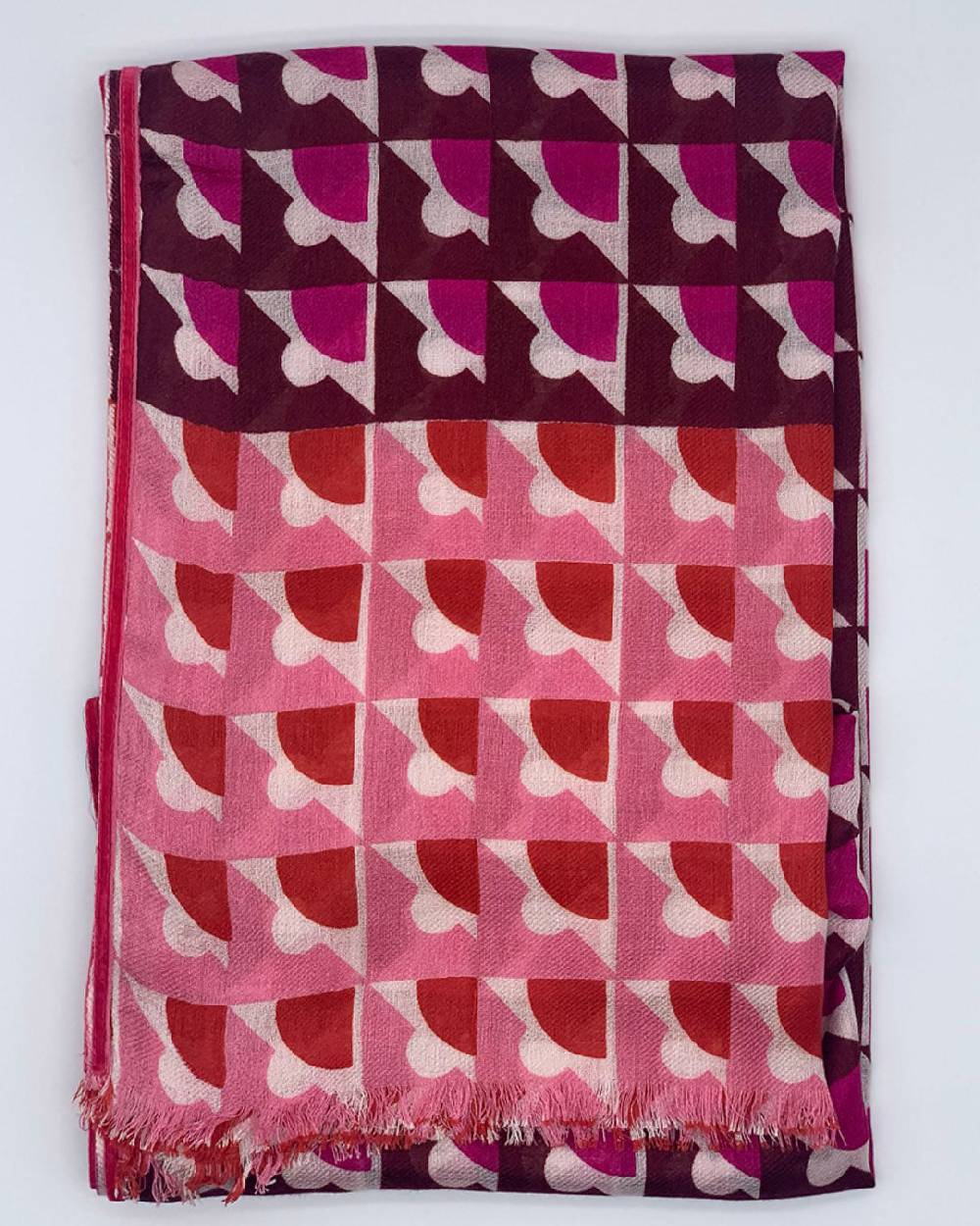 Ordi.to Accessori PORTO ROSA - Sciarpa In Modal E Lana