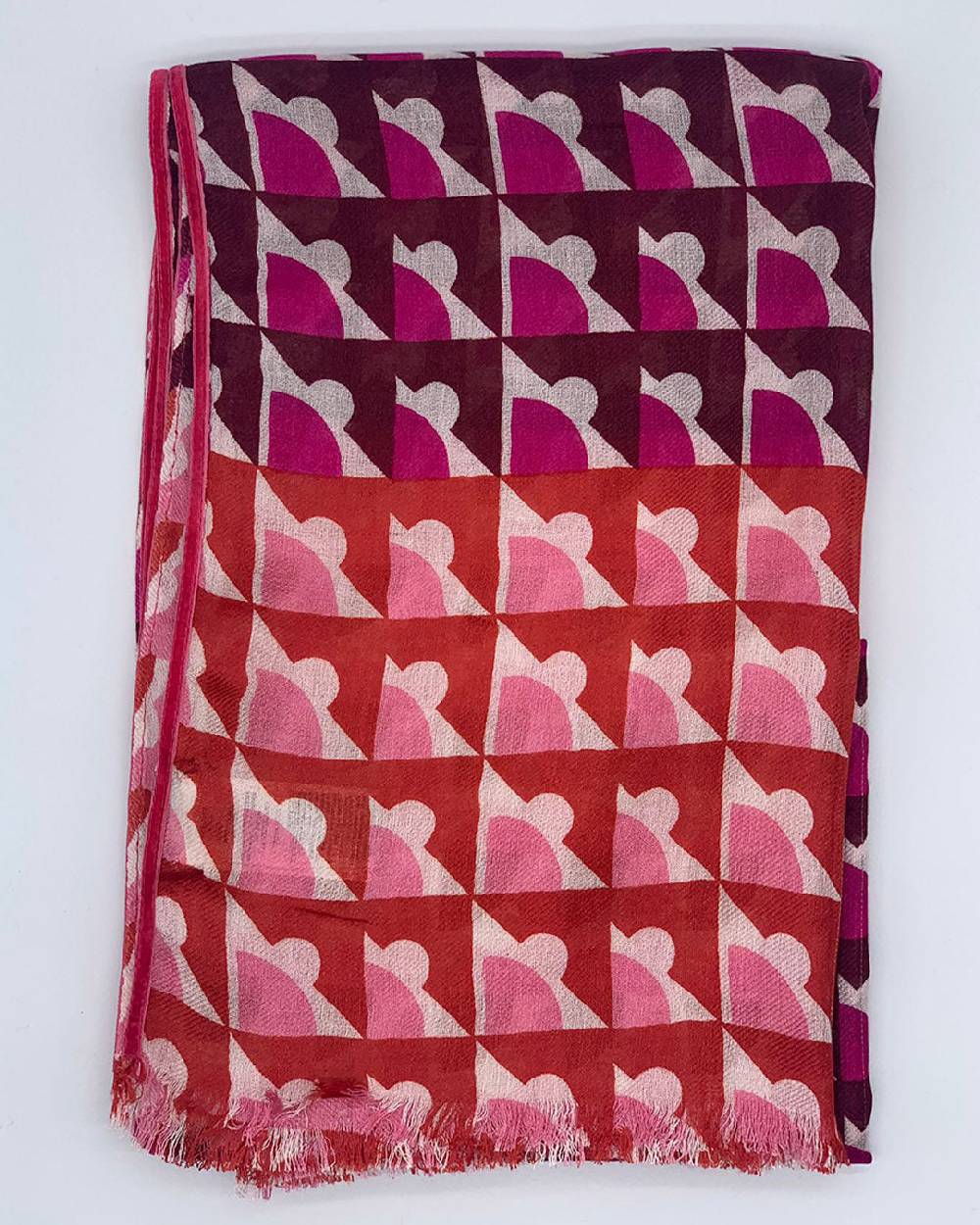 Ordi.to Accessori PORTO ROSA - Sciarpa In Modal E Lana