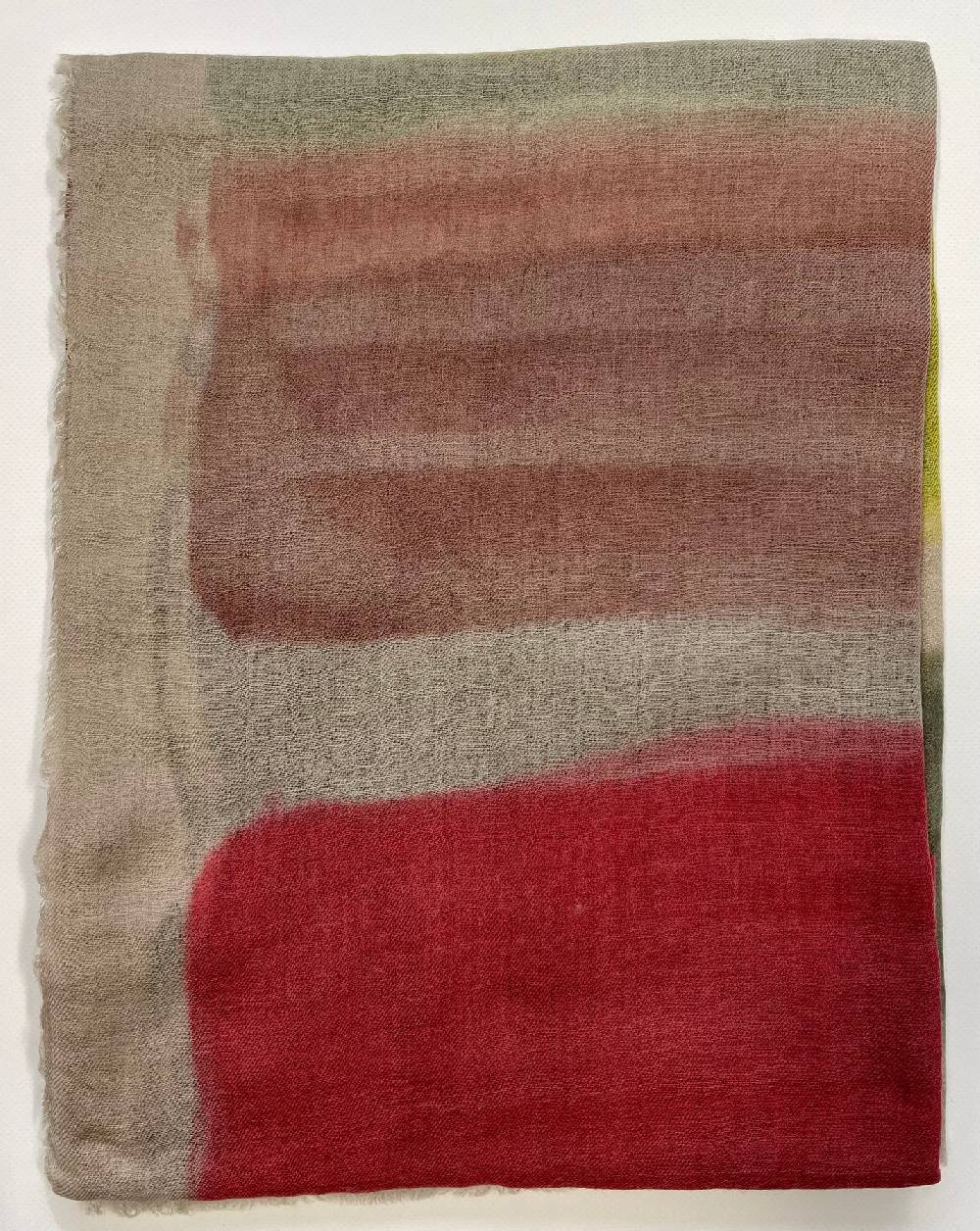 Ordi.to Accessori ROTHKO GRIGIO - Sciarpa Unisex In Lana