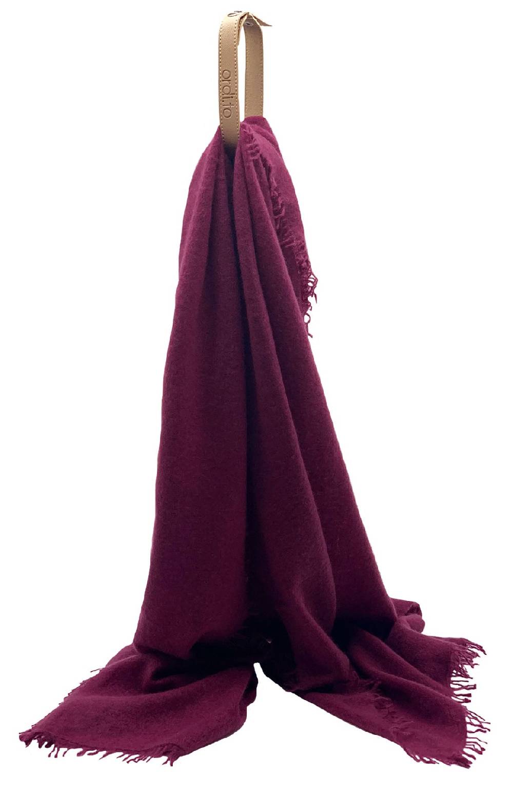Ordi.to Accessori STAR BORDEAUX - Sciarpa In Cachemire Edizione Limitata