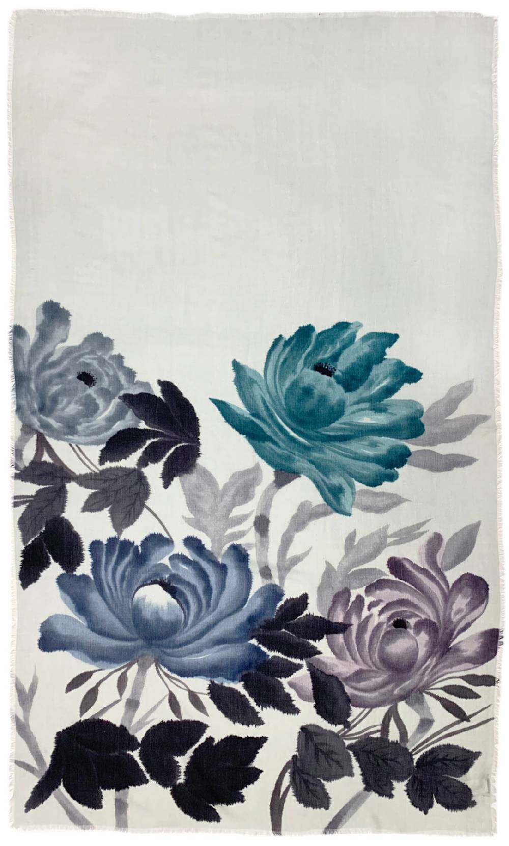 Ordi.to Accessori TIZIANO GRIGIO - Sciarpa Unisex in lana