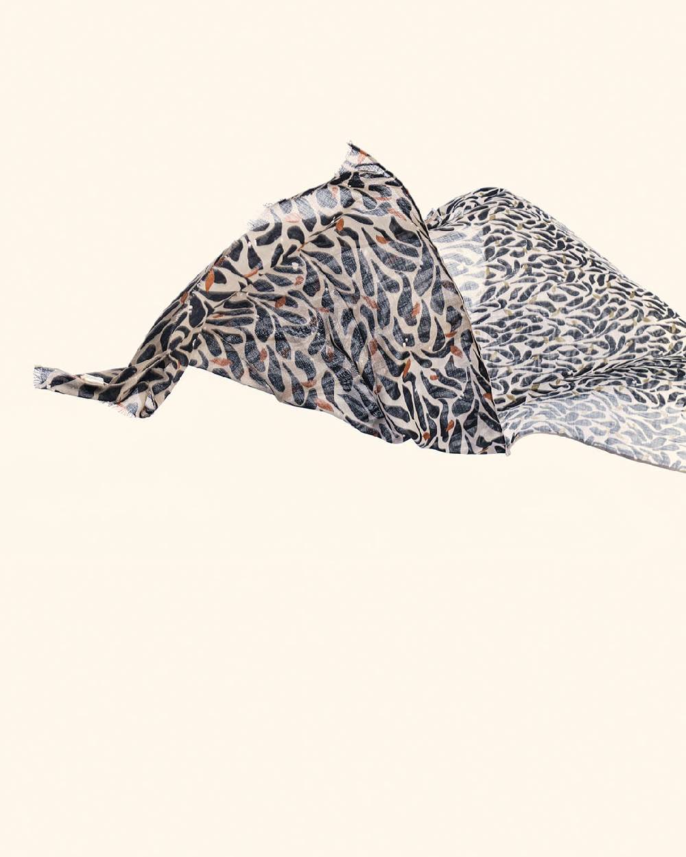 Ordi.to Accessori TUNISI GRIGIA - Sciarpa Unisex In Lana