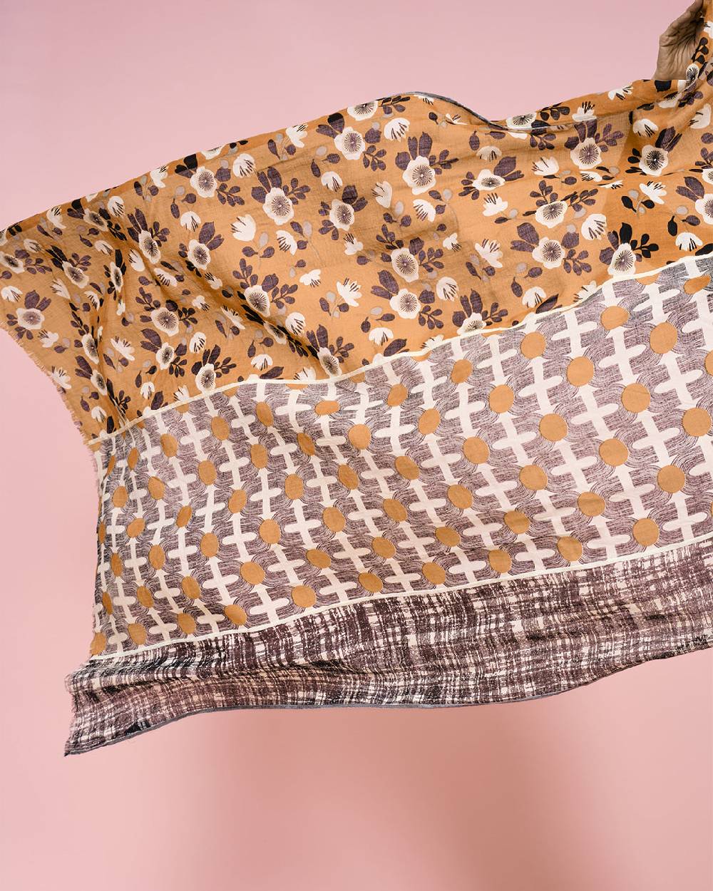 Ordi.to Accessori VIENNA ARANCIA - Sciarpa Unisex In Lana