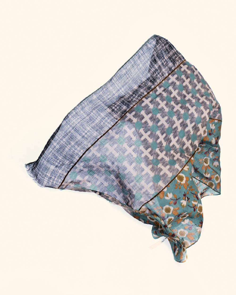 Ordi.to Accessori VIENNA CARTA DA ZUCCHERO - Sciarpa Unisex In Lana